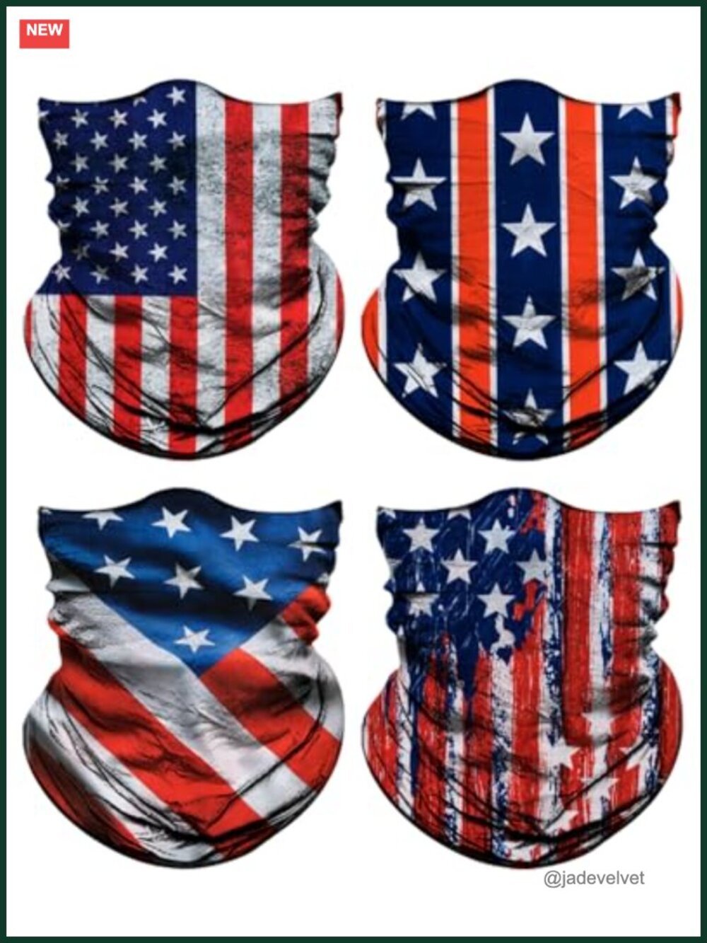 4-Pack Seamless Neck Gaiter for Men Women - Multi-Functional Headwear
